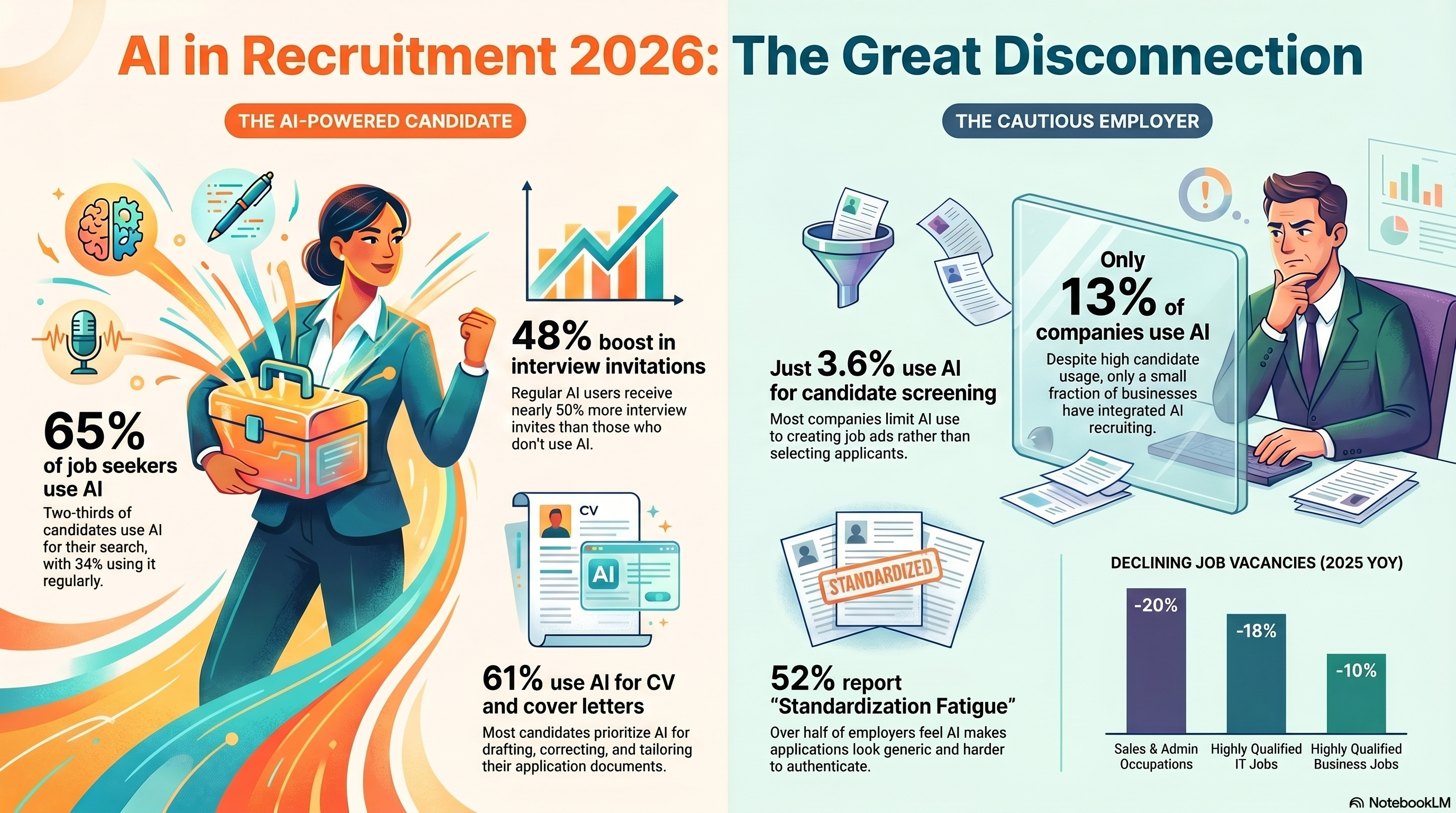 AI Recruitment 2026 Infographic
